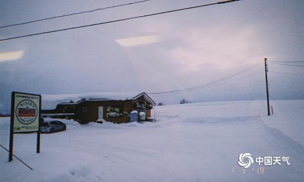 北海道上演“冬季恋歌” 雪景如诗如画