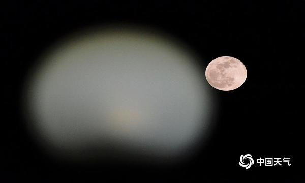 皓月当空 河北多地现2019年首次“超级月亮”