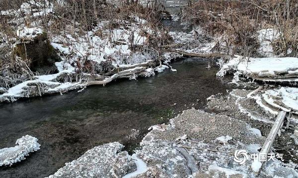 吊水楼冰瀑布 大自然的神奇造物
