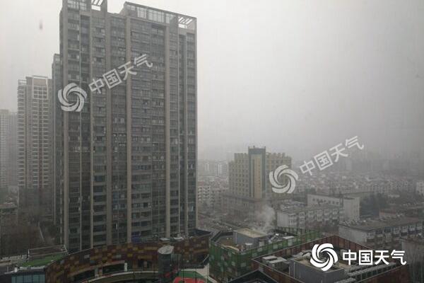 安徽7级阵风吹散雾霾 今明降温4-6℃黄山等地有雨雪