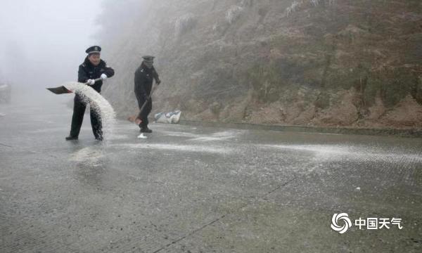 福建建宁 众志成城抗击寒潮