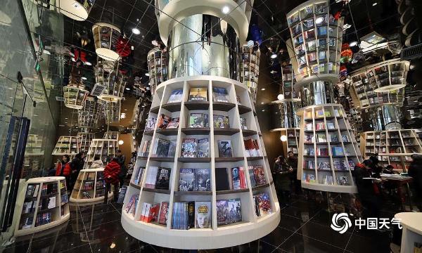 重庆3D魔幻书店成取暖新宠
