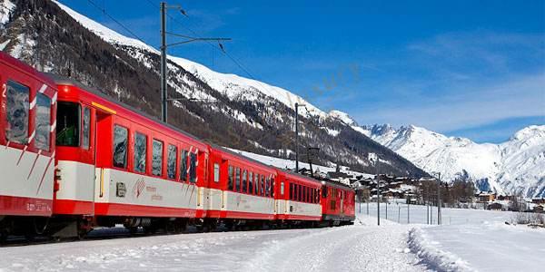 瑞士冰川列车攻略，带你穿越瑞士美丽雪景