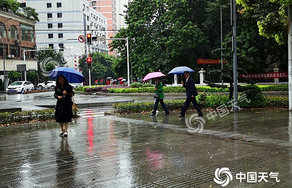 强降雨来袭 重庆涪陵长寿等地达暴雨级别