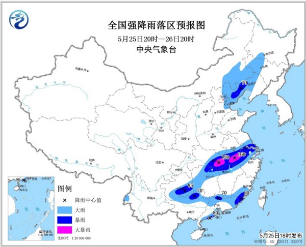 暴雨黄色预警！贵州湖南湖北等地有大到暴雨