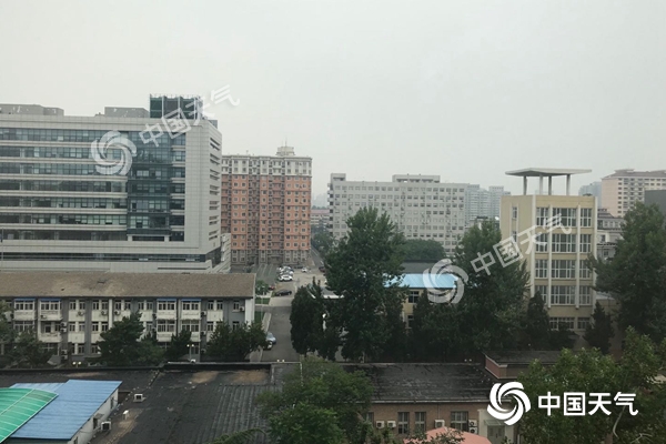 北京今有中雨阵风7级左右