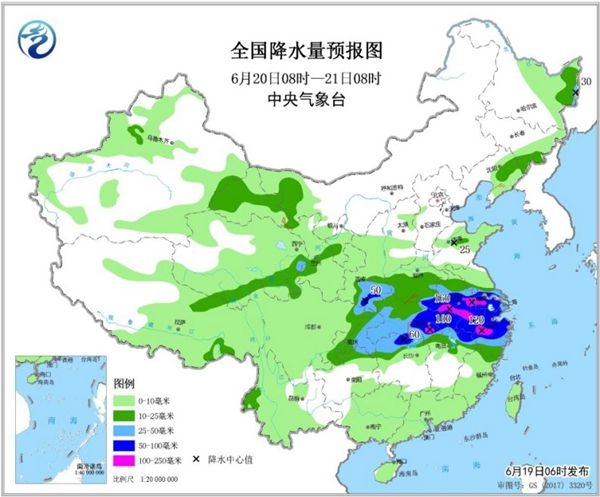 明起南方新一轮强降雨展开 暴雨横扫9省市