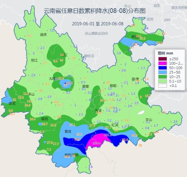 云南继续发布干旱预警 未来6天丽江等地仍无有效降水