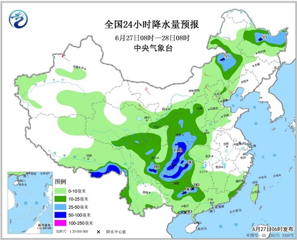 强降雨“又双叒叕”来 11省区市有大到暴雨