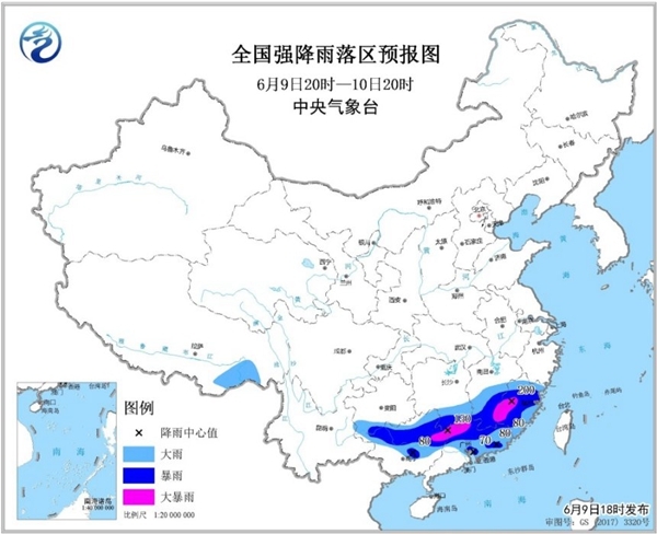 暴雨黄色预警！福建江西湖南等地有大暴雨-资讯-中国天气网