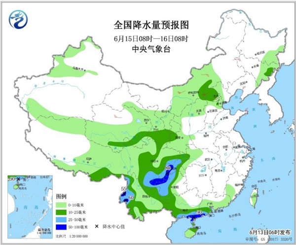 南方强降雨明起减弱 黄淮等地高温来袭