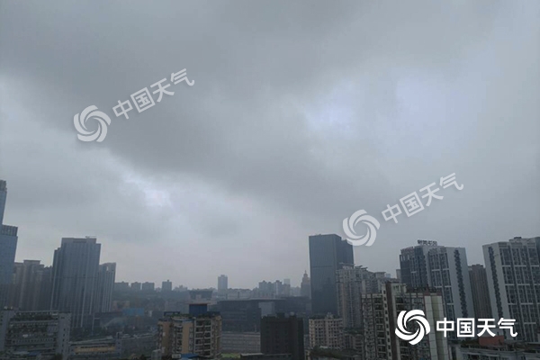 今夜起重庆部分地区有暴雨 难灭高温仍38℃