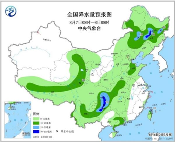 强降雨“盯上”四川盆地 台风“利奇马”或将影响我国东南沿海