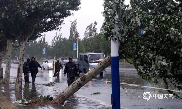 台风冷空气共同影响 辽宁大范围大到暴雨还要再下两天