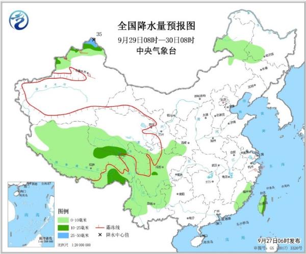 中东部大部地区天气晴好 云南雨水缠绵