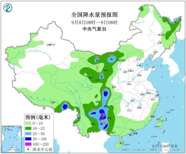 周末东北风大雨强 南北方高温再现