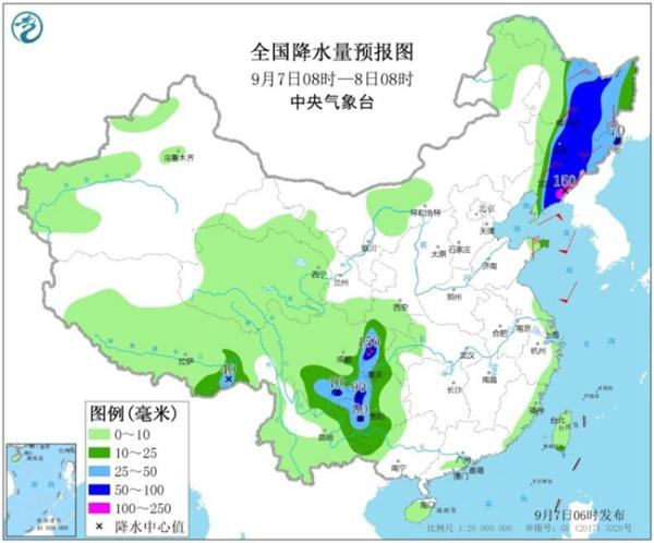 周末东北风大雨强 南北方高温再现