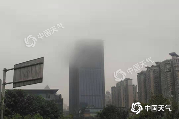 寒露节气阴雨伴山城 明夜新一轮强降雨又将上线