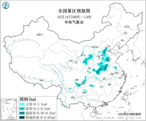 雨雪大风降温齐袭新疆 华北等地气温反弹能见度转差