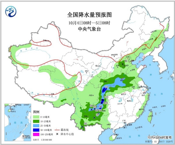 长江以北多地降温超10℃ ​西南地区多阴雨