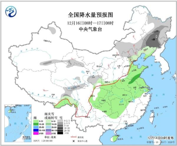 北方大范围雨雪登场 南方升温将破纪录