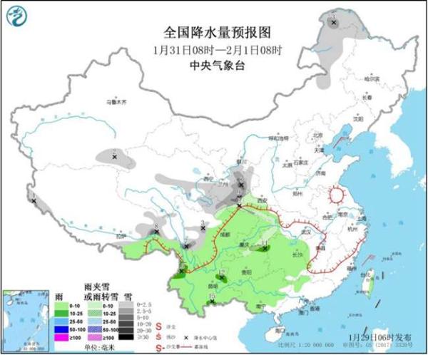今天华北黄淮仍有霾  31日起南方将迎新一轮降水