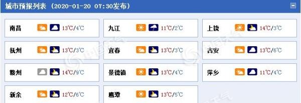 江西今明天大雾来扰 后天冷空气抵达降温4至6℃
