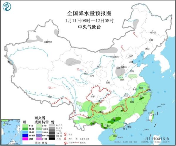喜大普奔！华南今明将迎“喜雨”缓干旱 华北黄淮霾减弱