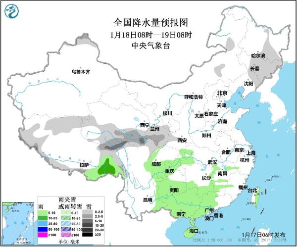 西藏青海有大到暴雪 华北黄淮有雾霾-资讯-中国天气网