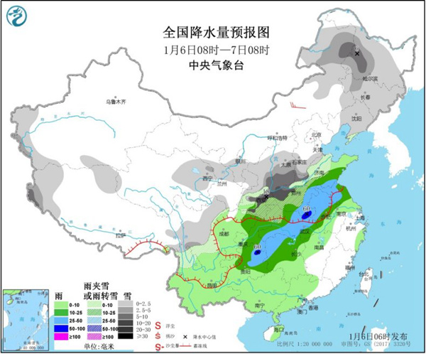 今冬最强雨雪今日持续 小寒江南暖如初春