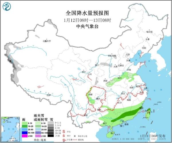 喜大普奔！华南今明将迎“喜雨”缓干旱 华北黄淮霾减弱