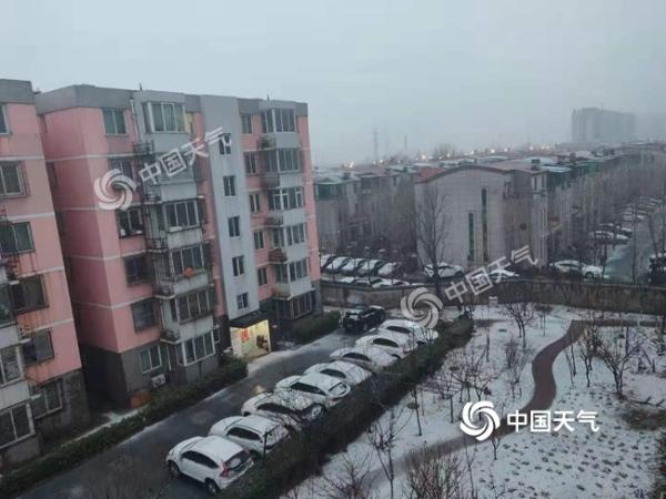 寒潮来袭北京今有中到大雪 风雪交加最高气温仅1℃