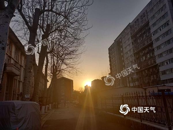 京城晴朗在线气温升 午后暖意融融早晚依旧寒凉