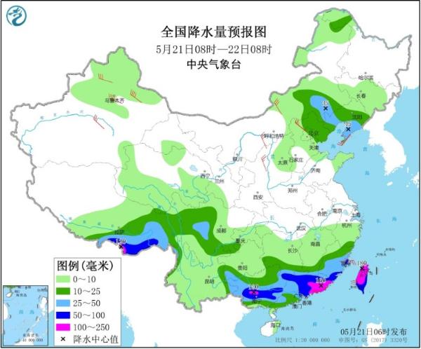 江南华南雨势猛烈 东北华北雷雨登场