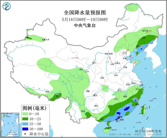 今后三天南方强降雨再度“上线” 北方降雨降温齐至