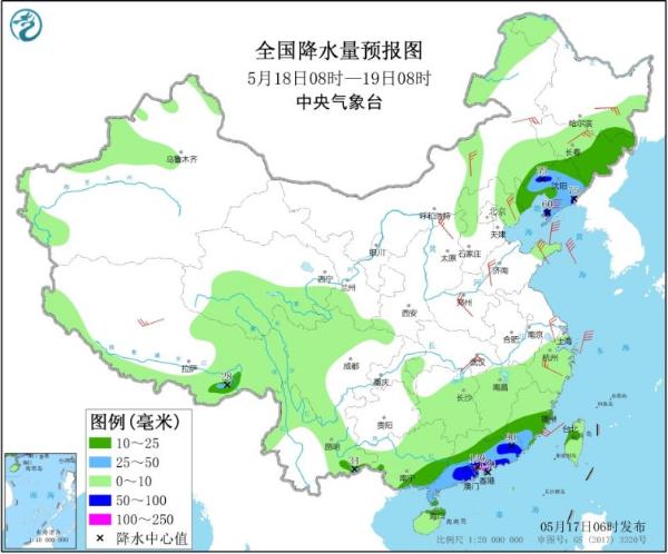 华南等地进入强降雨集中时段 北方天气“花式多样”