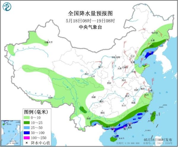 强降水集中发力东北华南 北方仍有大风沙尘