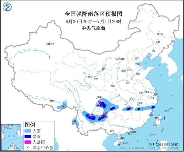 暴雨蓝色预警！云南广西等9省区市仍有大到暴雨