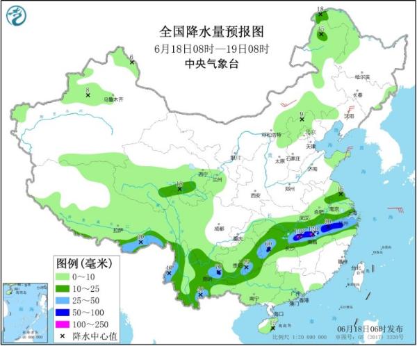 长江中下游地区雨势强劲 华南开启“蒸煮”模式