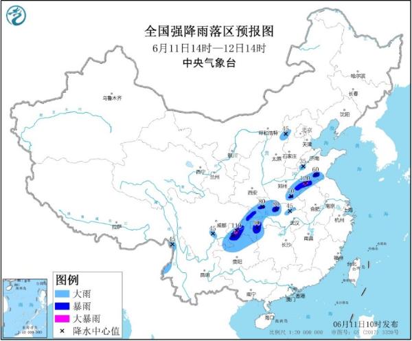 暴雨不停歇！7省市有大到暴雨 重庆河南局地大暴雨