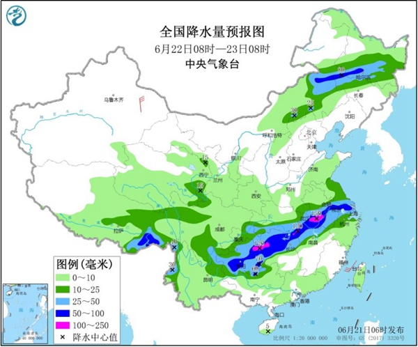 未来一周长江中下游雨势仍强劲 华南等地“蒸桑拿”