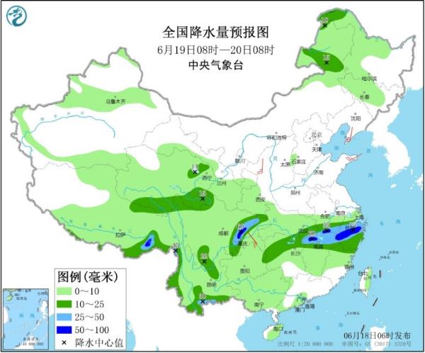 长江中下游地区雨势强劲 华南开启“蒸煮”模式