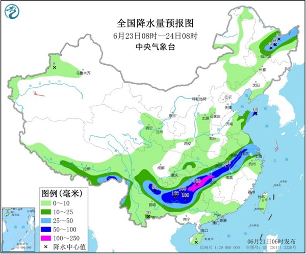 未来一周长江中下游雨势仍强劲 华南等地“蒸桑拿”