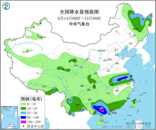 西南江淮强降雨增多 高温南北两端“冒头”