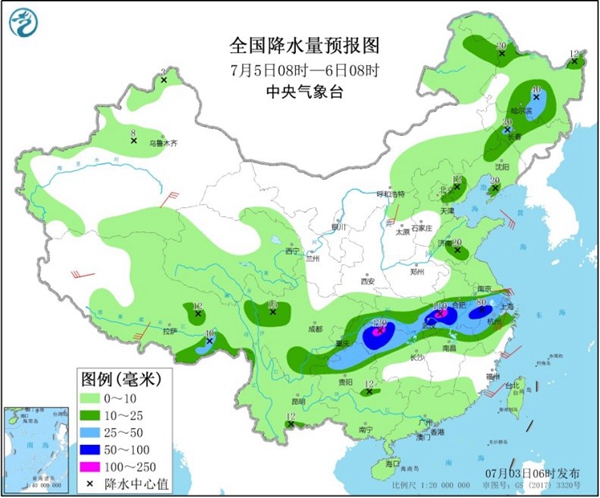 暴雨预警中断今日南方雨势减弱 明起新一轮强降雨登场