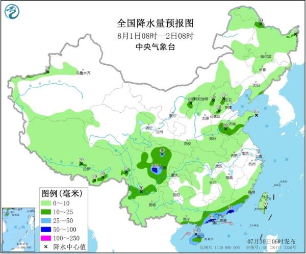 华北东北雷雨频繁 南方高温范围先减后增