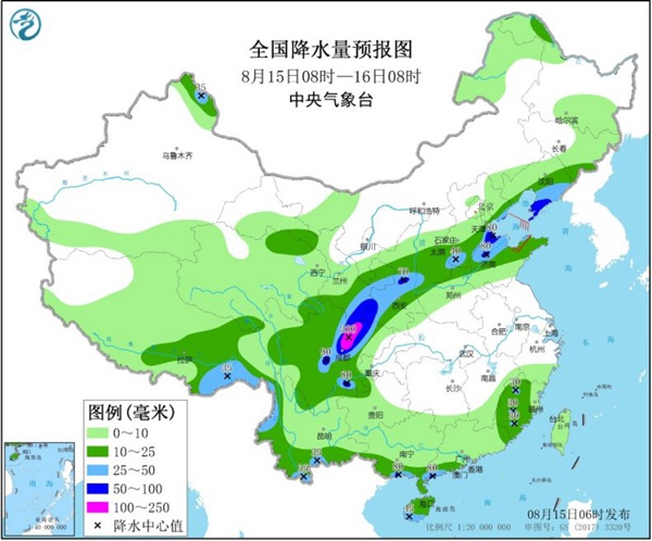 西南华北等地雨水频繁 南方9省会高温持久