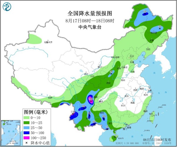 西南华北等地雨水频繁 南方9省会高温持久