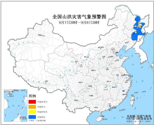 山洪预警！黑龙江中部局地发生山洪灾害可能性大
