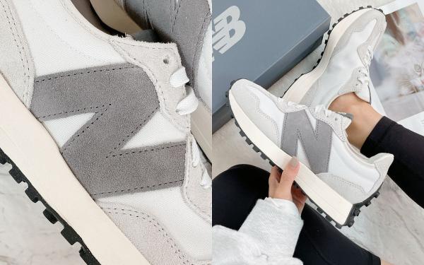 New Balance 327敲碗新色「芝麻牛奶灰」台湾开卖了！软绵配色好疗愈，快看哪里买！